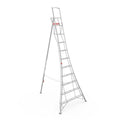 12ft Rear Leg Adjustable Tripod Ladder