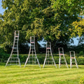 Fully Adjustable Tripod Ladder Line Up