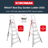 Henchman Tripod Ladders Named Which? Best Garden Ladders on Test