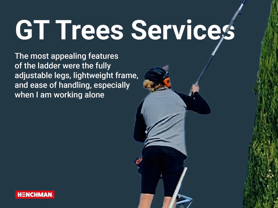 Branching out safely with Henchman’s PRO Tripod Ladders | Case Study