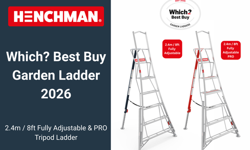 Henchman Tripod Ladders Named Which? Best Garden Ladders on Test