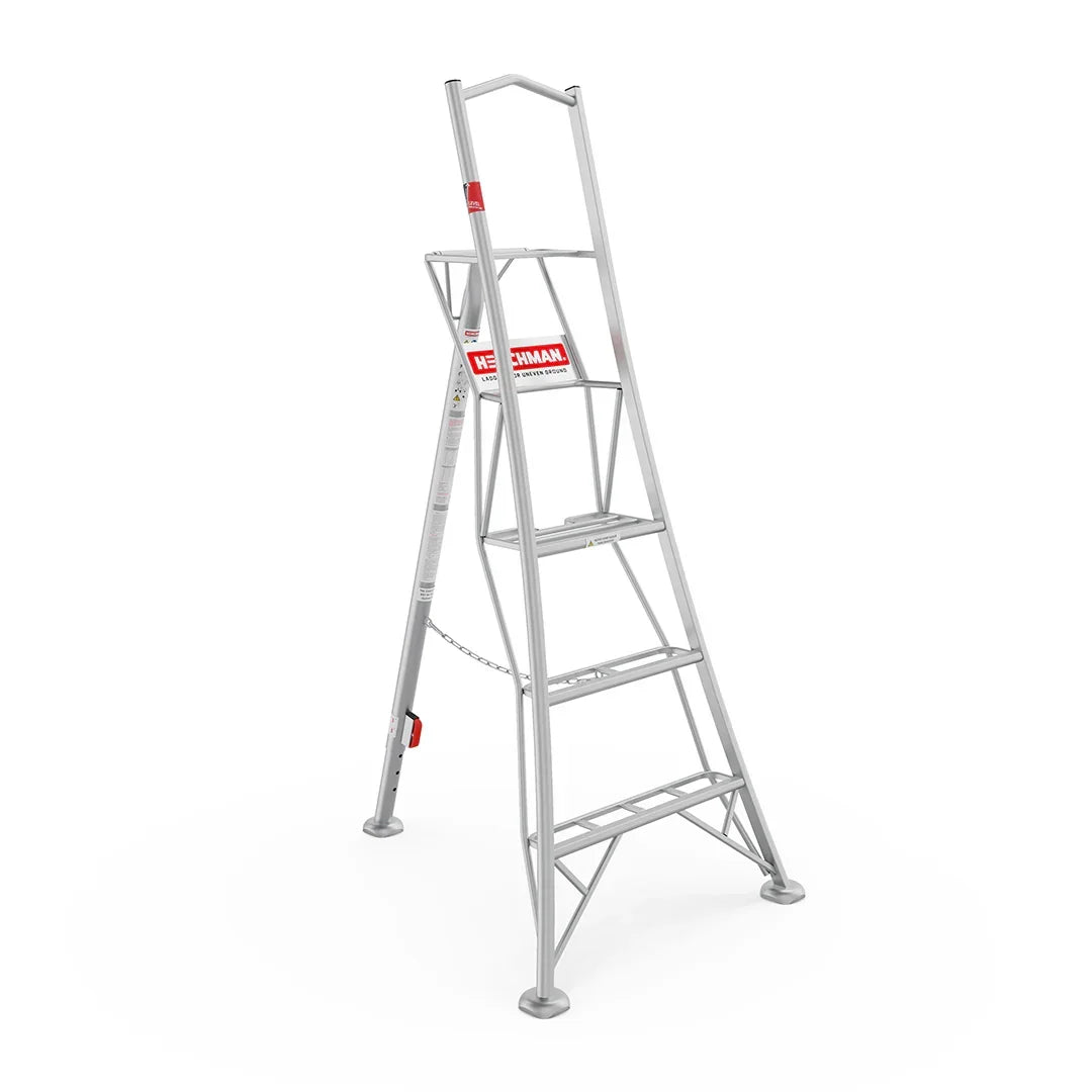 Henchman Rear Adjustable Leg Tripod Ladder Adjustable Leg