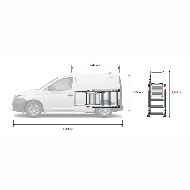 NEW All Terrain Telescopic Platform