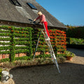 8ft Fully Adjustable Tripod Ladder - gutter clearing