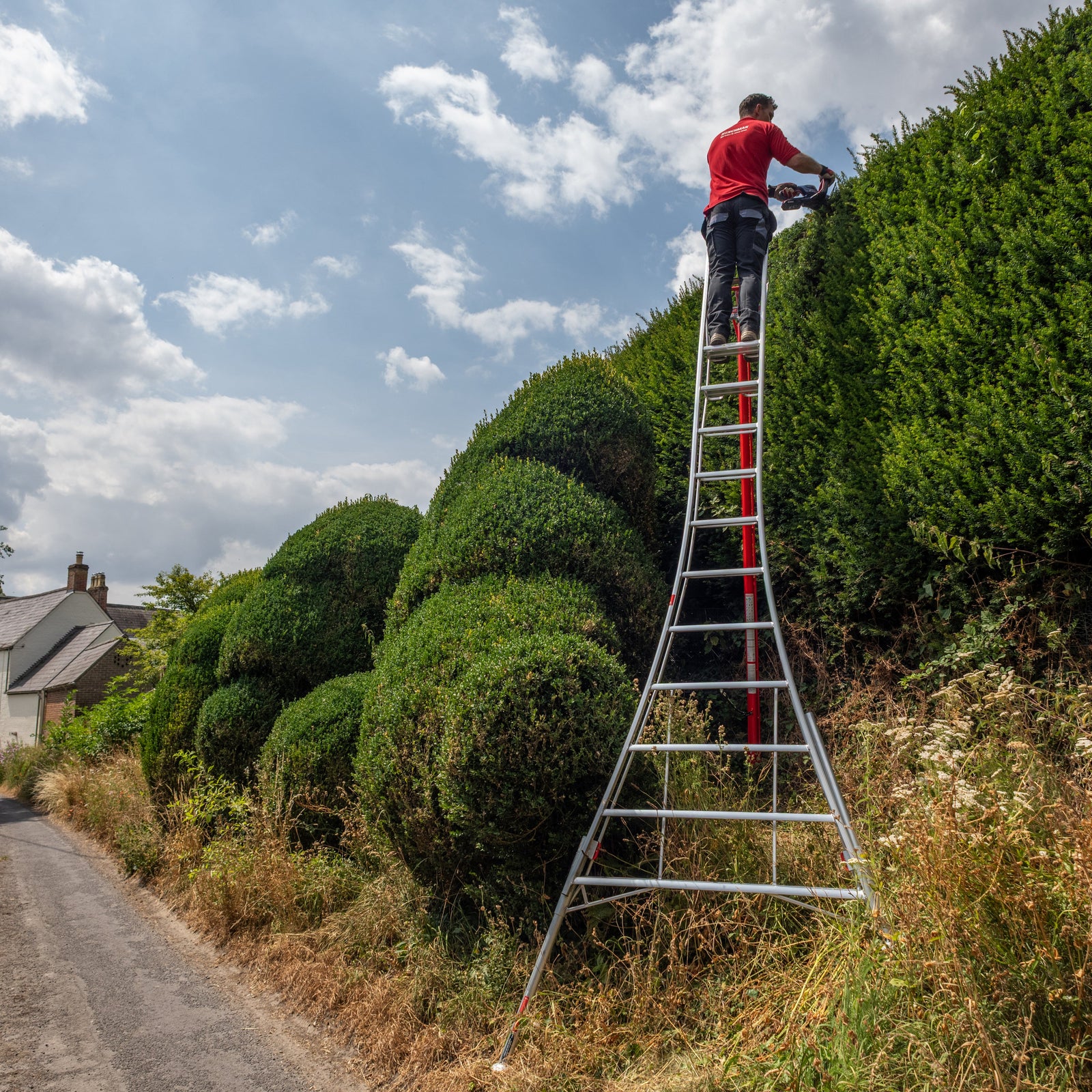 Henchman Fully Adjustable PRO Tripod Ladder