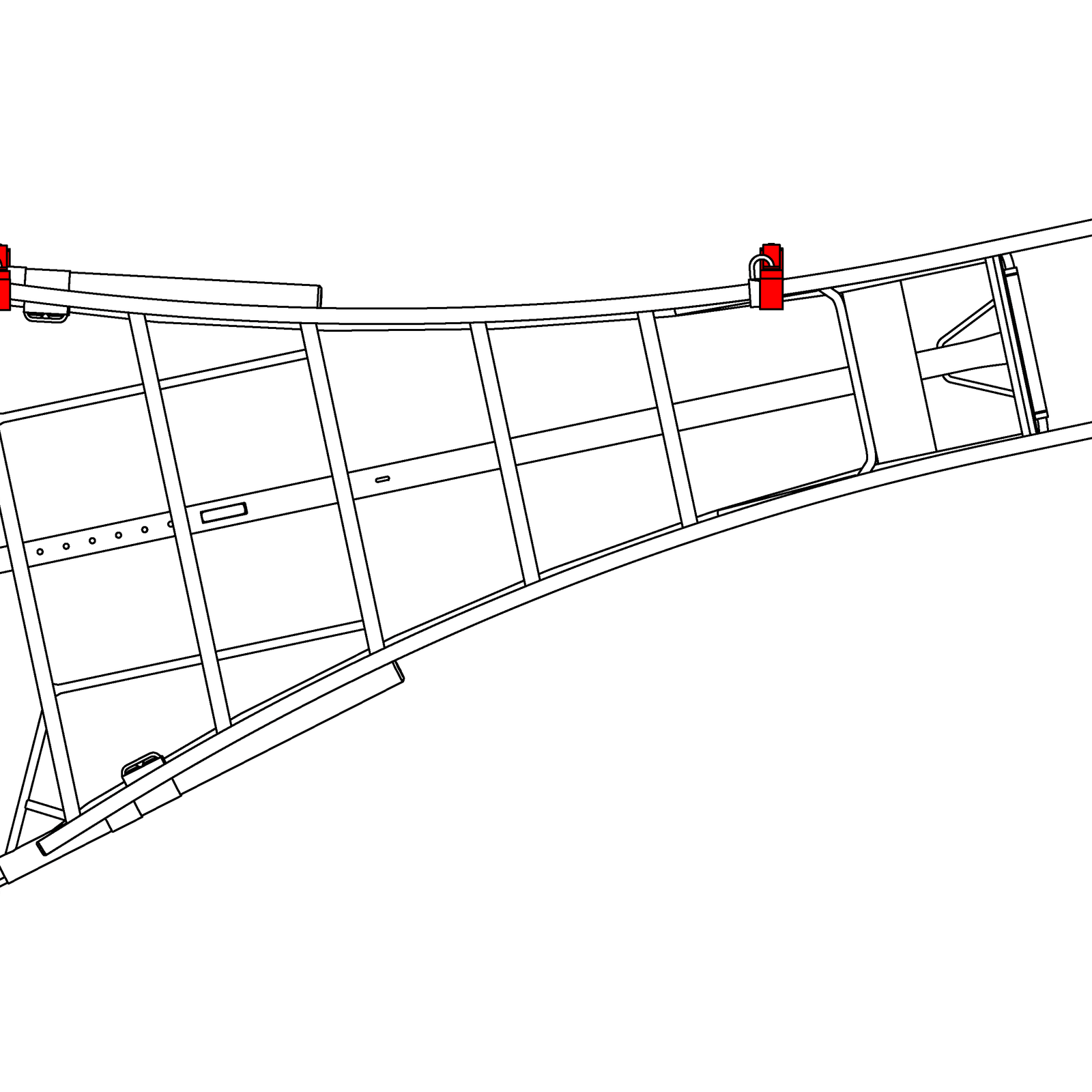 Lockable Ladder Wall Hooks | Tripod Ladder Hangers | Henchman