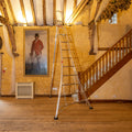 12ft Rear Leg Adjustable Tripod Ladder