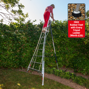 NEW Henchman Fully Adjustable Tripod Ladder - 10' / 3.0m Ladder